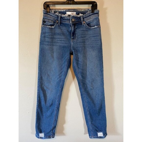 Kancan Estilo Slim Straight Skinny Jeans Size 7/27 KC8651M Cut: 38654 - Picture 1 of 7
